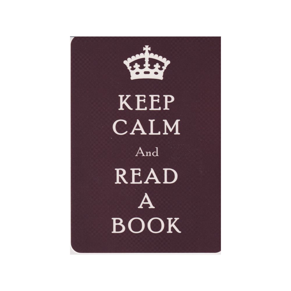 Keep calm and read a book